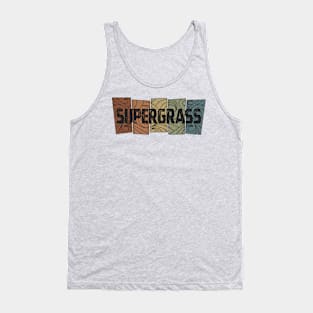 Supergrass - Retro Pattern Tank Top